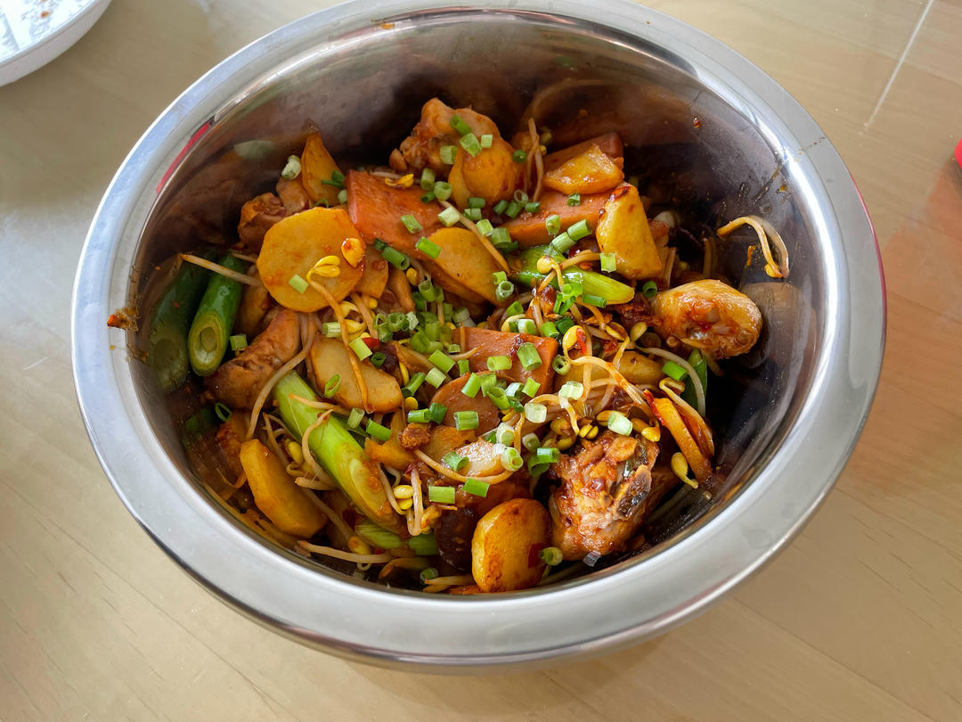 在家也能做酒店菜——香辣干锅鸡