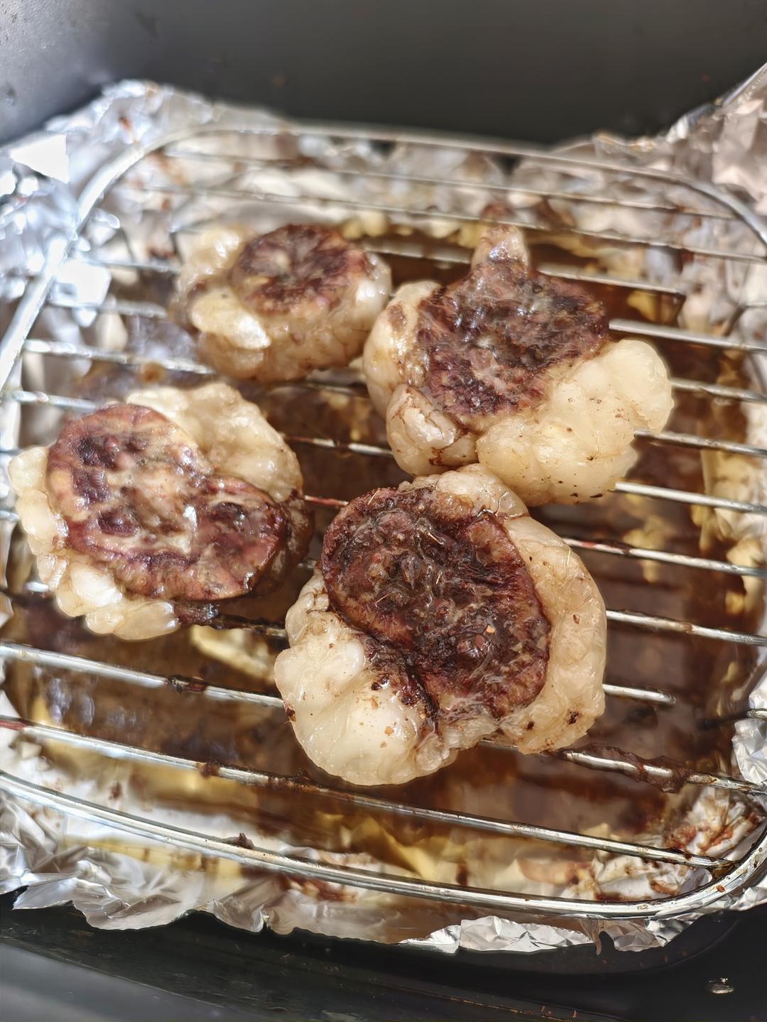 空气炸锅的羊腰子