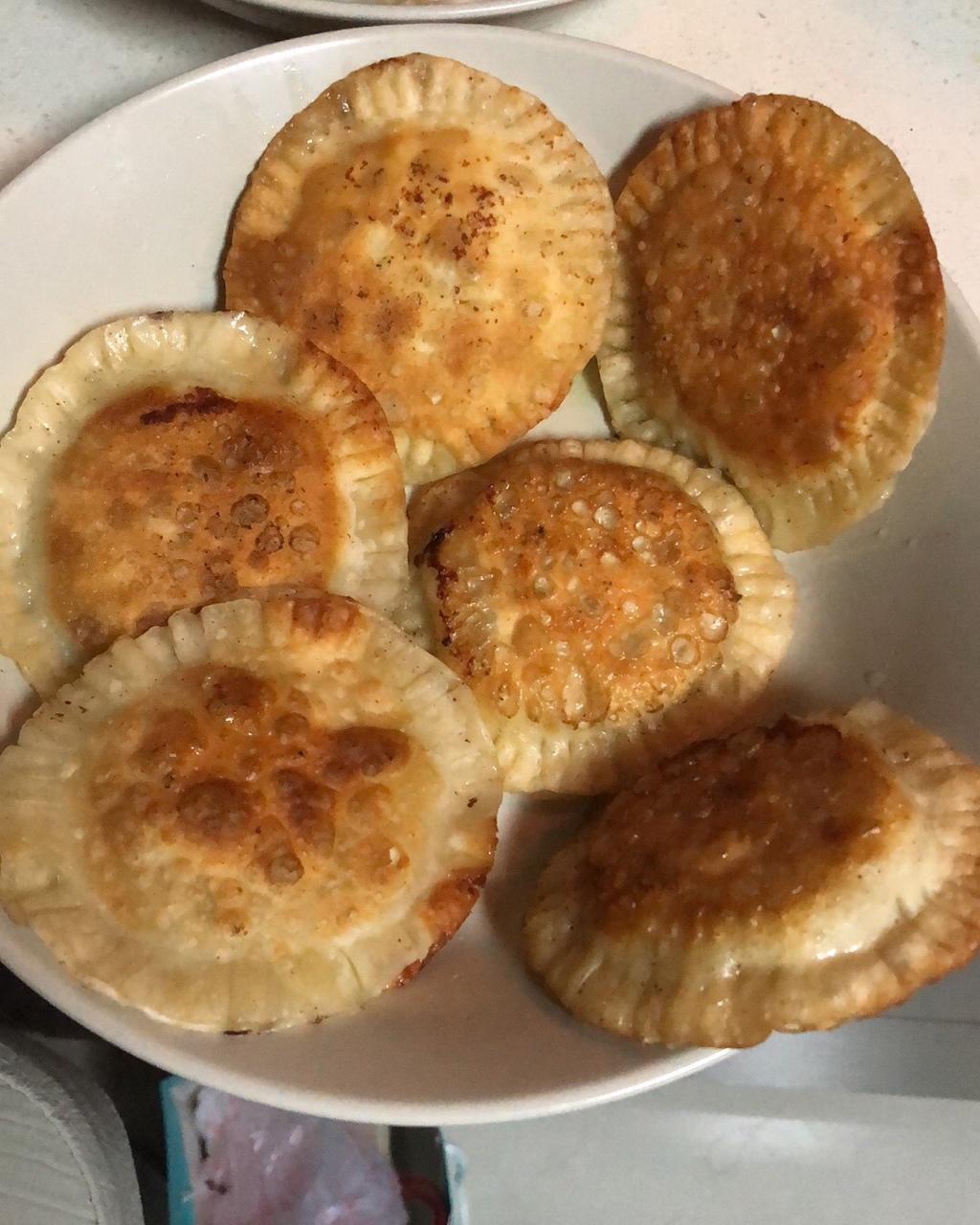 饺子皮鸡蛋灌饼