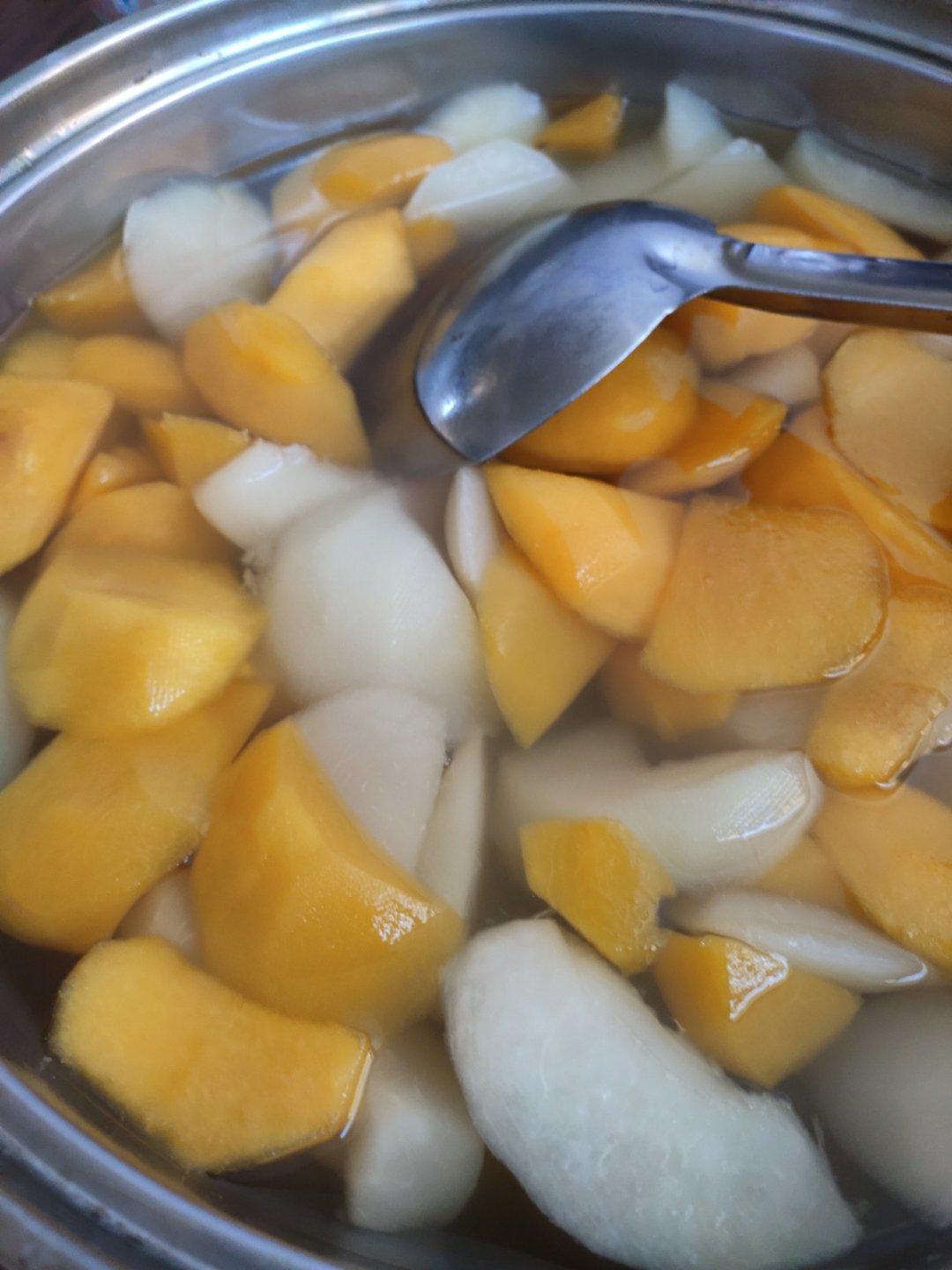 冰糖黄桃罐头（附常温保存方法）