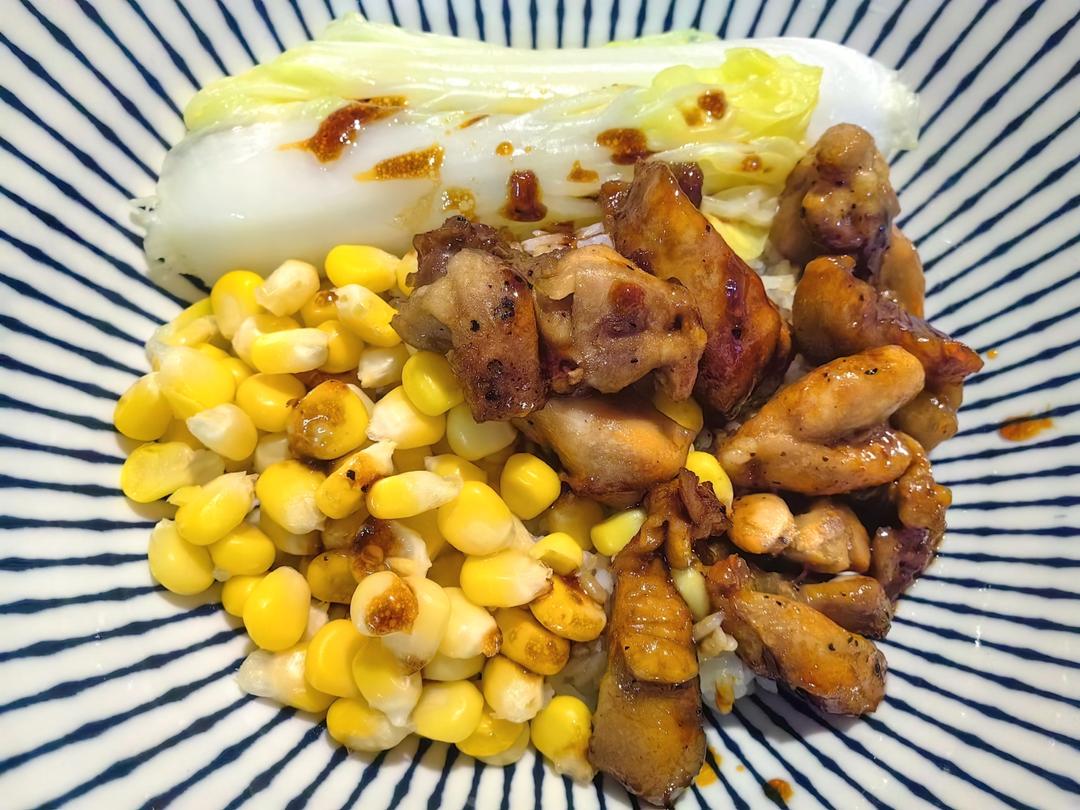 照烧鸡腿饭