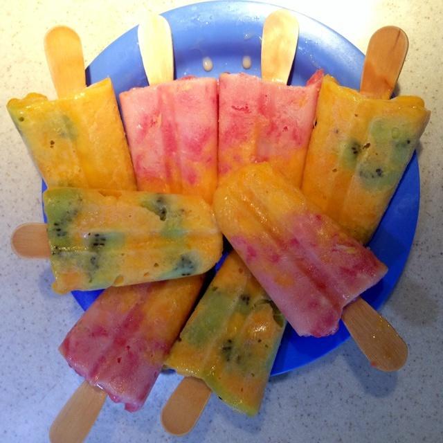 西瓜棒冰（水果冰淇淋）的做法