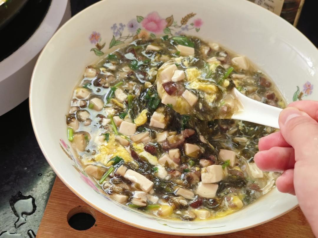 天下第一汤（2人份）（类似西湖牛肉羹）的做法