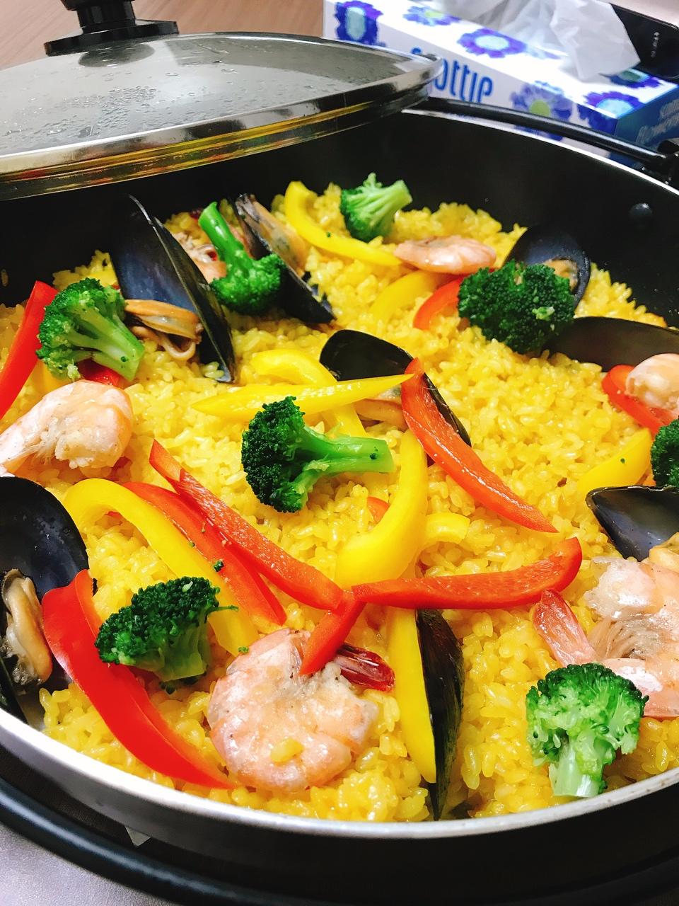 【曼食慢语】Seafood Paella 西班牙海鲜饭