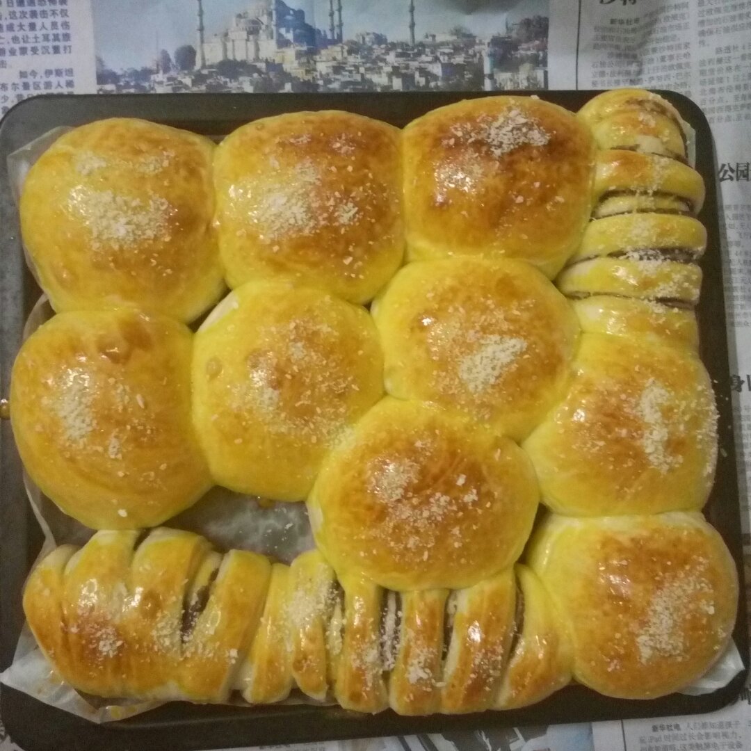 酸奶面包(直接法、省时、超松软)