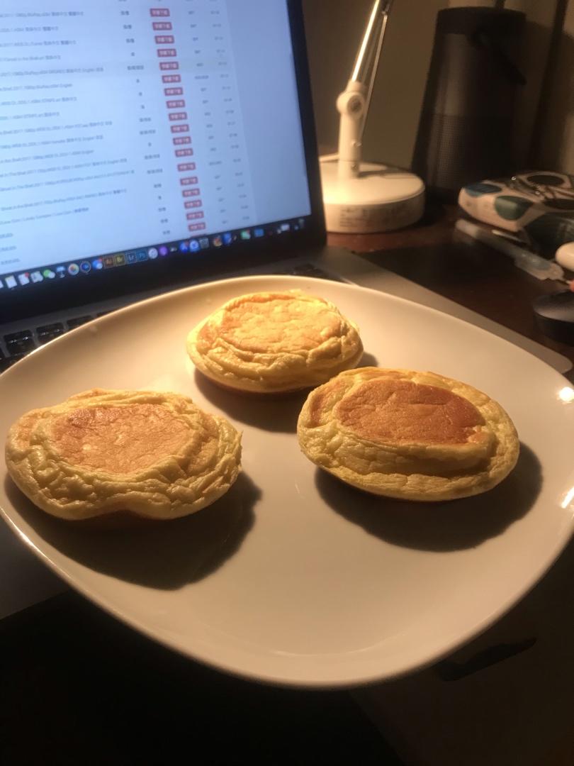 原味无油日式舒芙蕾厚松饼