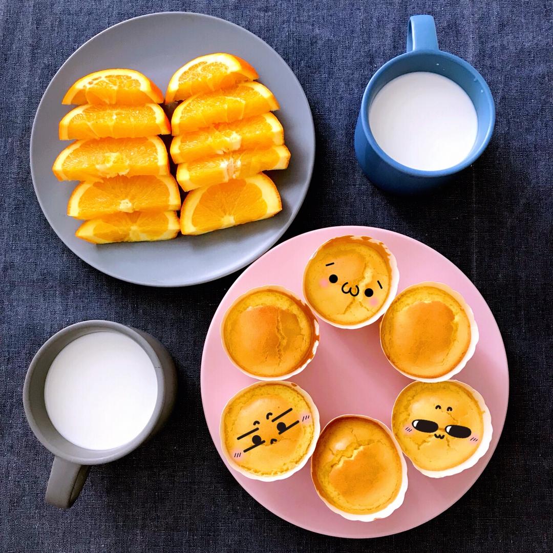 棉花纸杯蛋糕