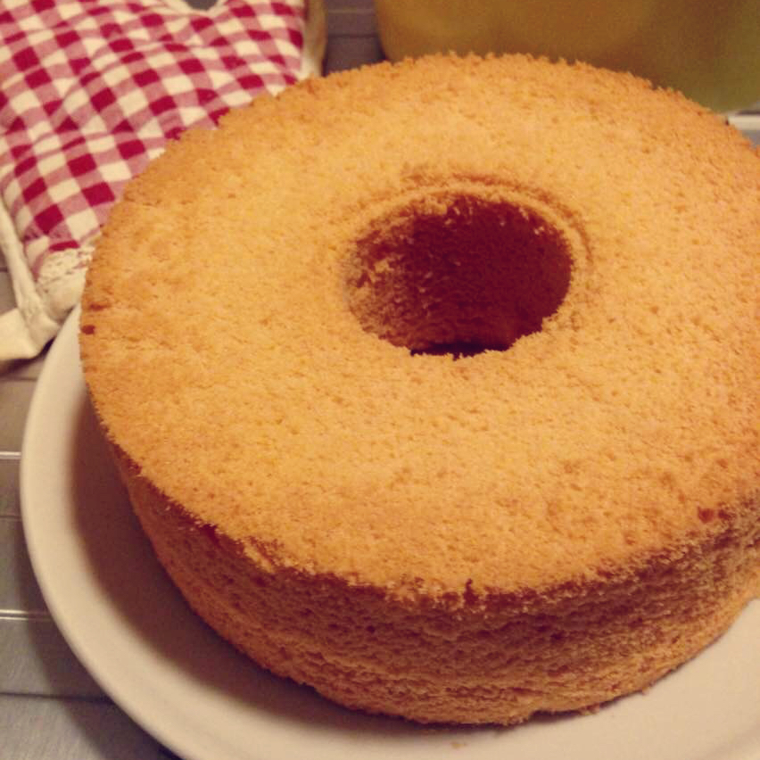 6寸原味戚风蛋糕