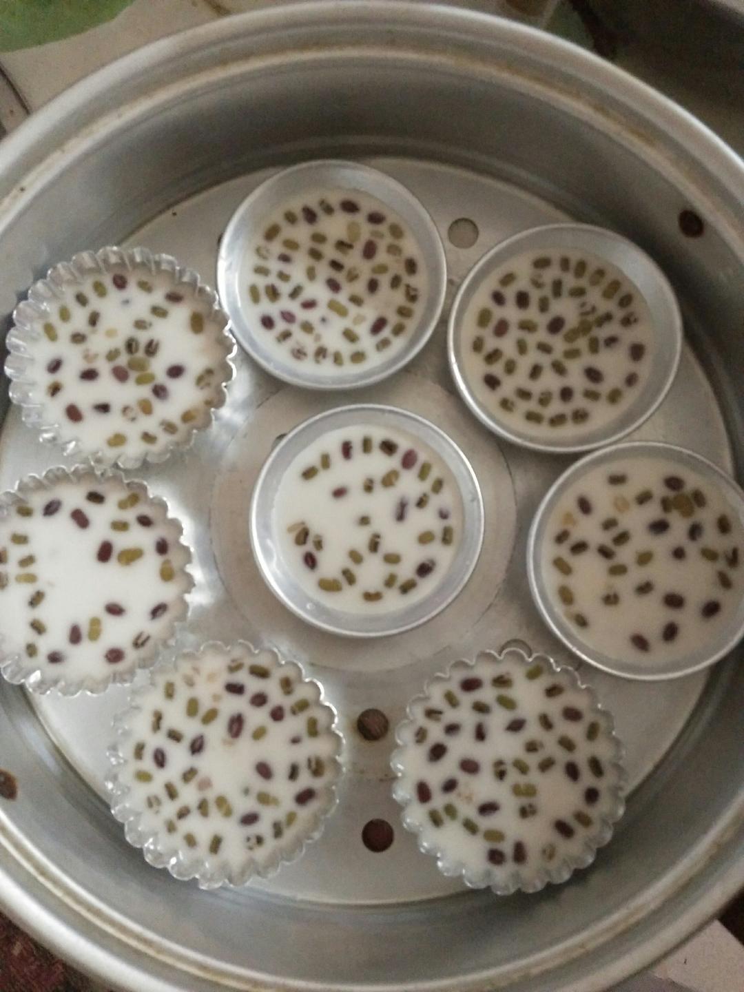 蜜豆钵仔糕