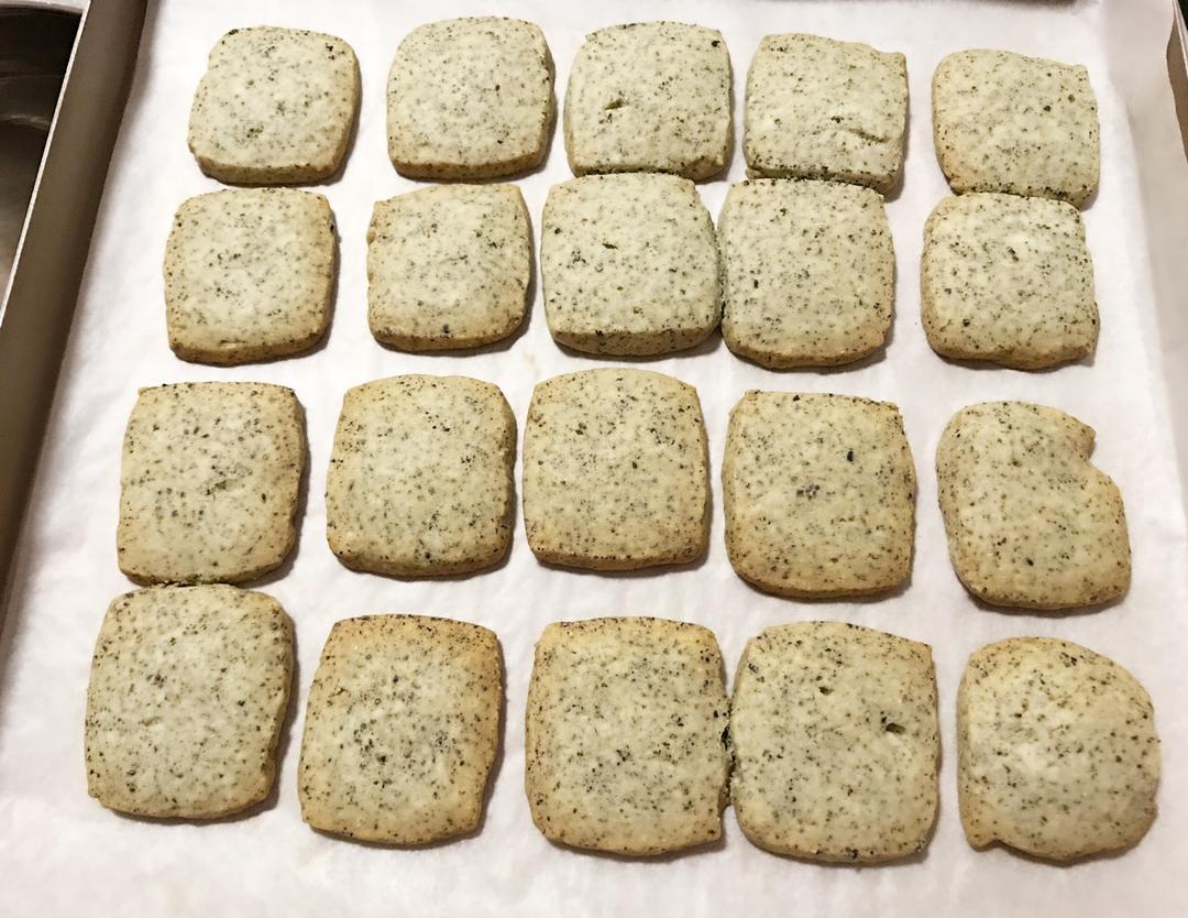 酥脆喷香，制作简单的黑芝麻饼干/烘焙视频饼干篇4