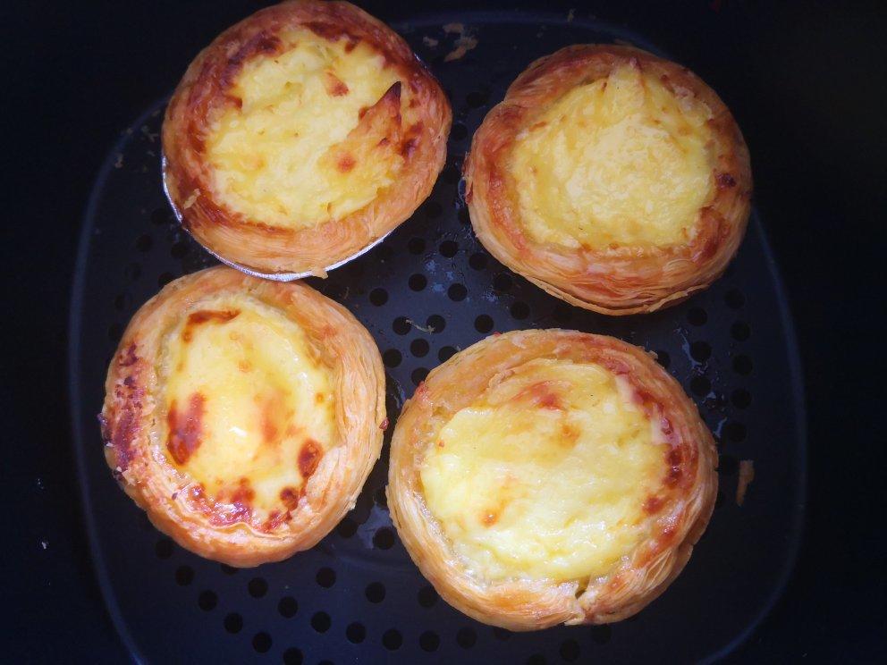 空气炸锅版全蛋葡式蛋挞『秒杀KFC』悠伴空气炸锅