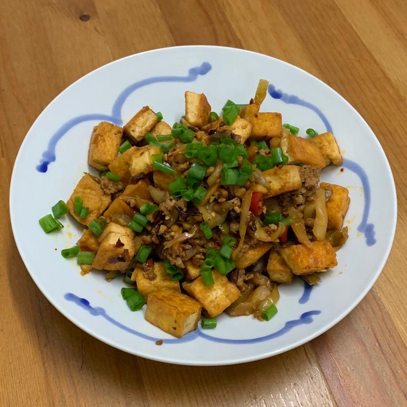 下饭神器---老干妈炒香干