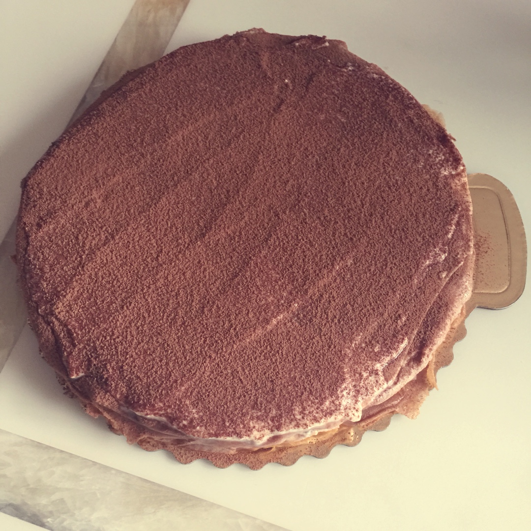 巧克力千层可丽饼