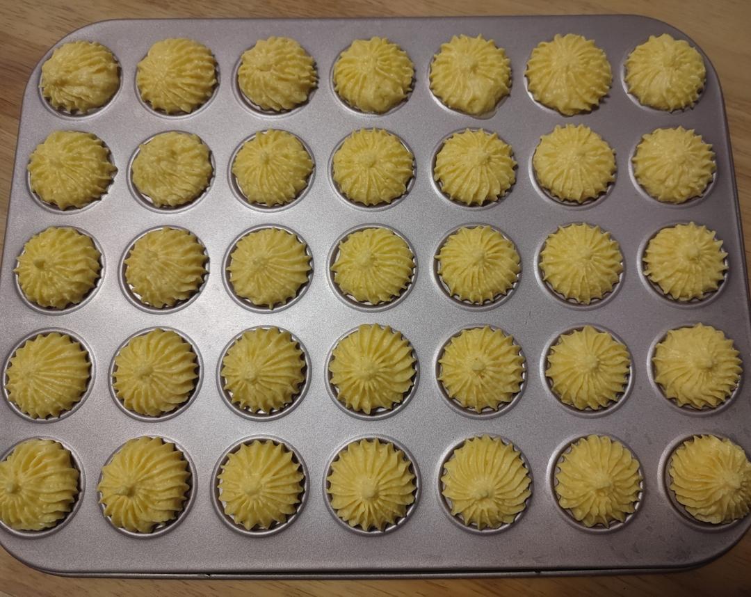 酥的掉渣的猪油曲奇饼干