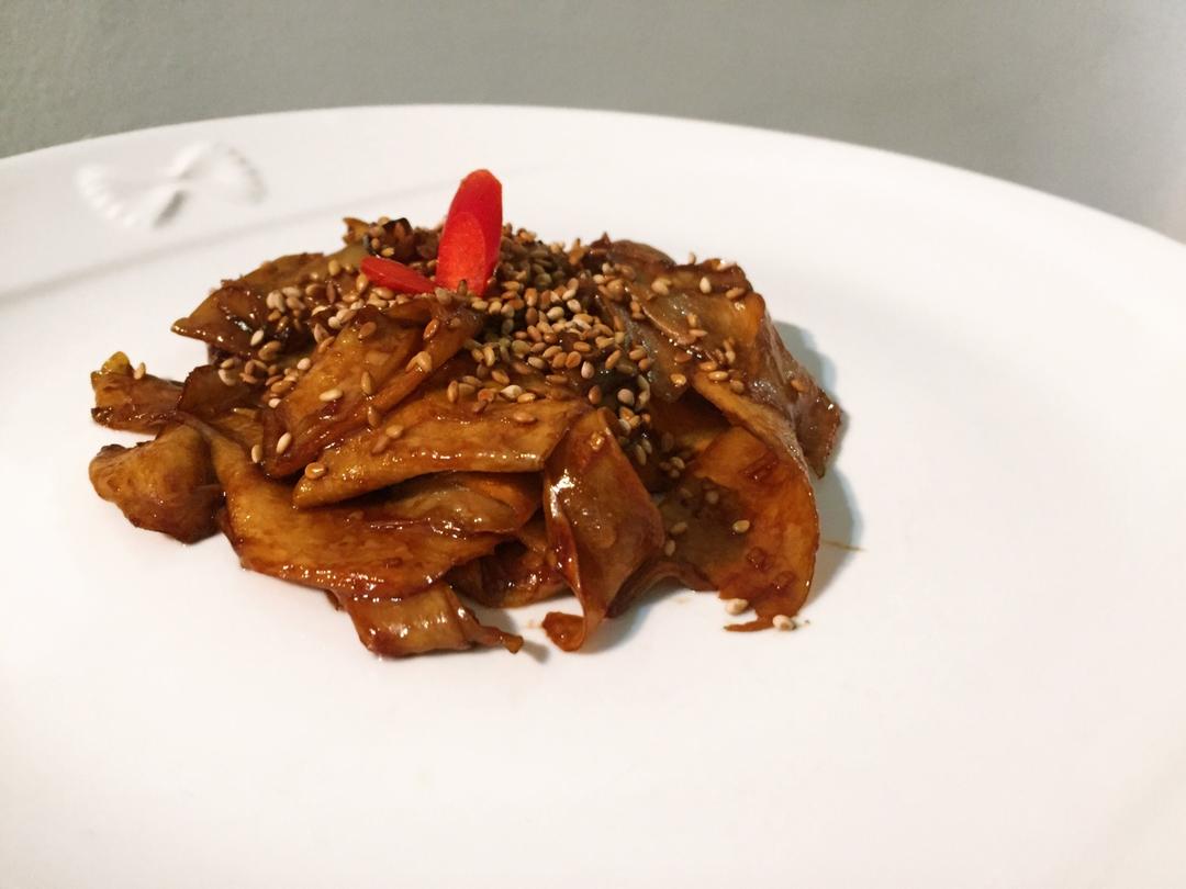 干煸杏鲍菇