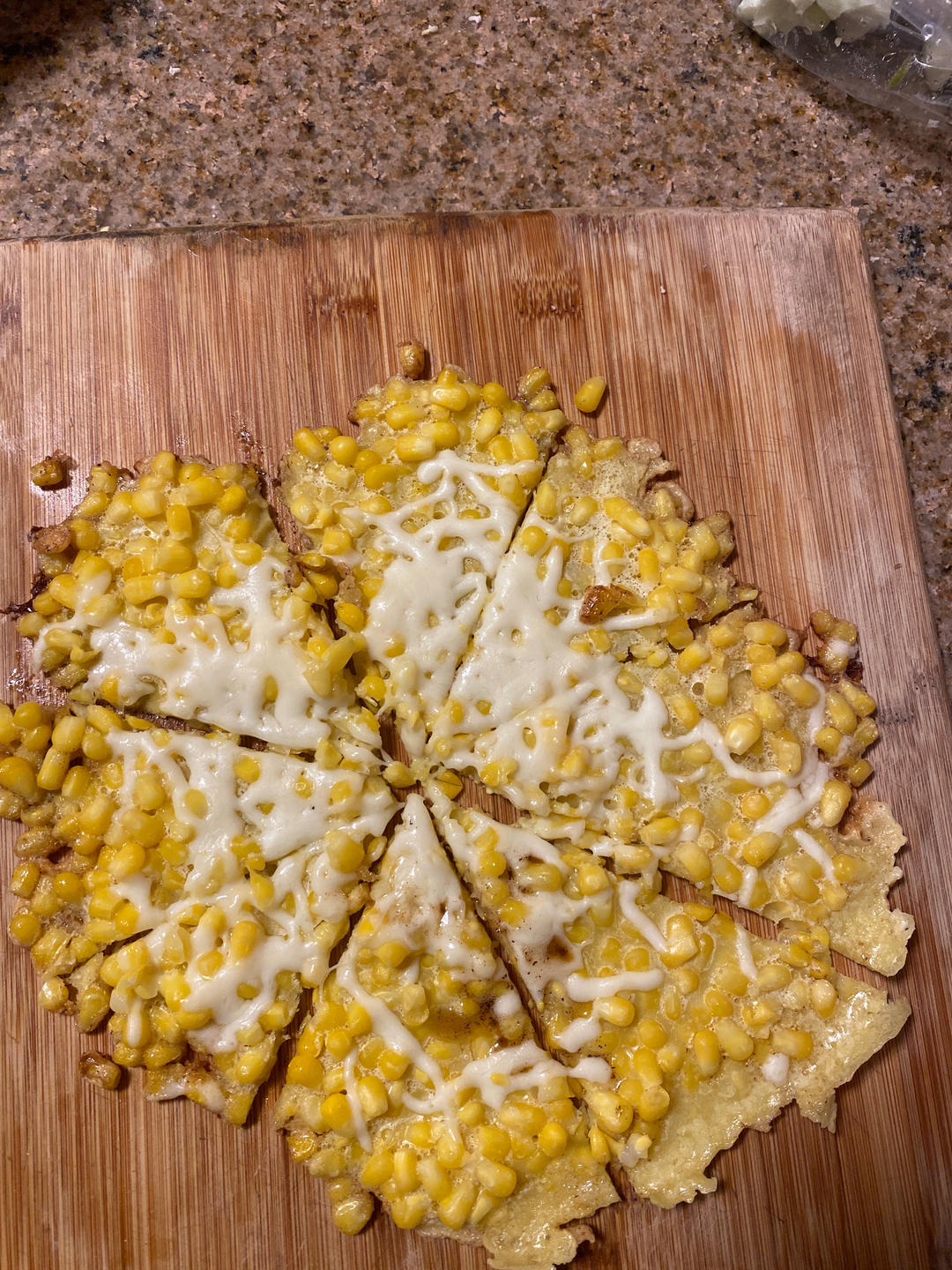 家庭版芝士玉米烙，少油少糖淡奶香