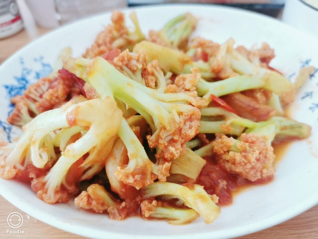 浓郁【番茄菜花】（无番茄酱，更健康）