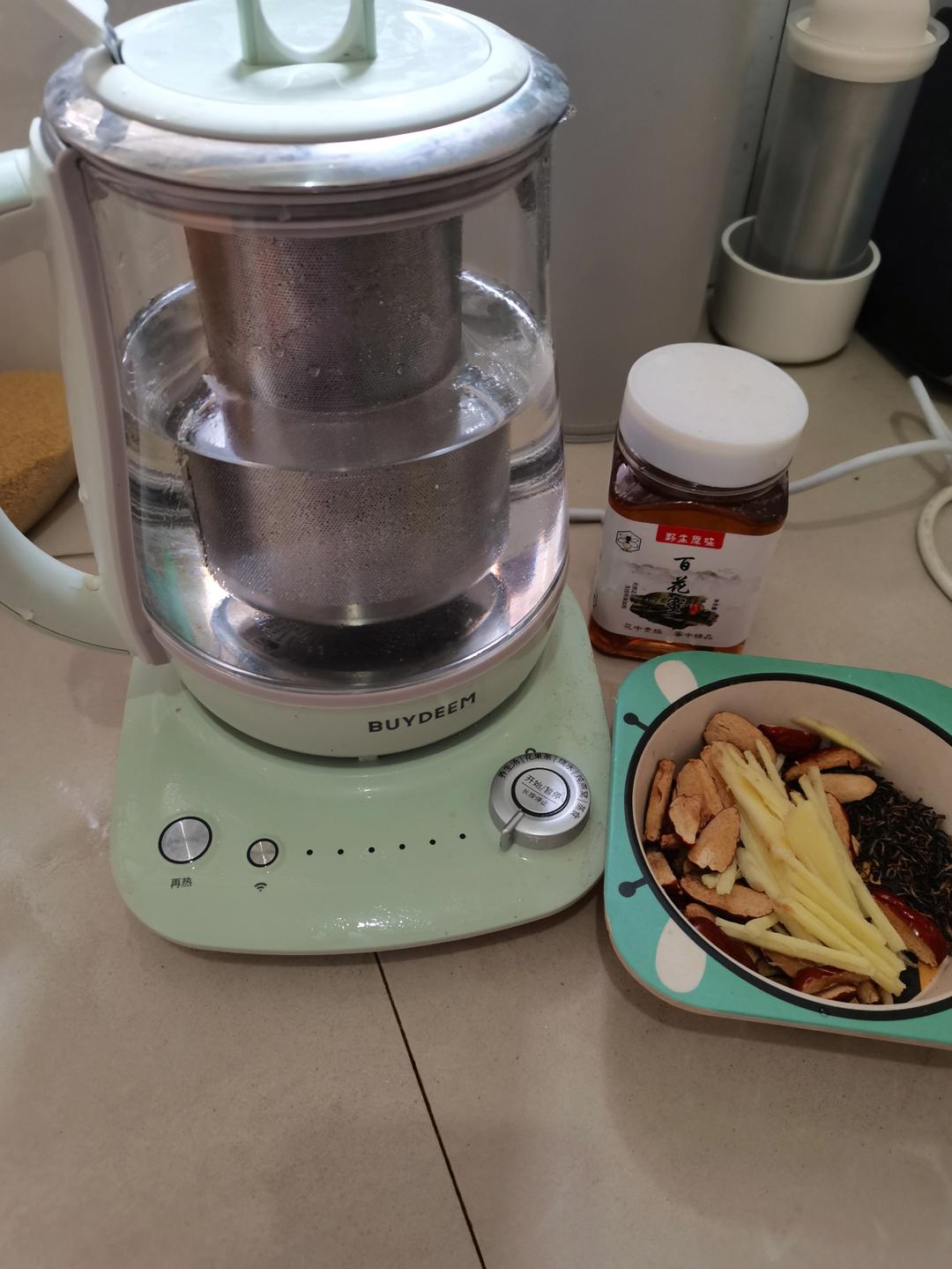 红枣姜奶茶【3月北鼎养生壶食谱】
