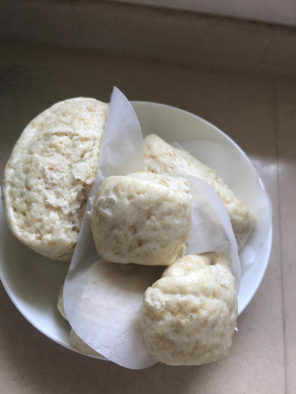 牛奶燕麦馒头【曼食慢语】