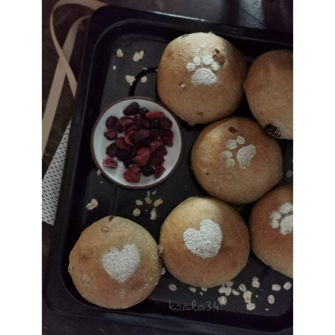 粗粮小餐包（低糖低油）
