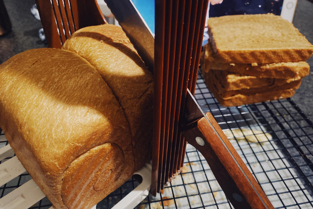 超浓郁奶油咖啡吐司——消耗淡奶油