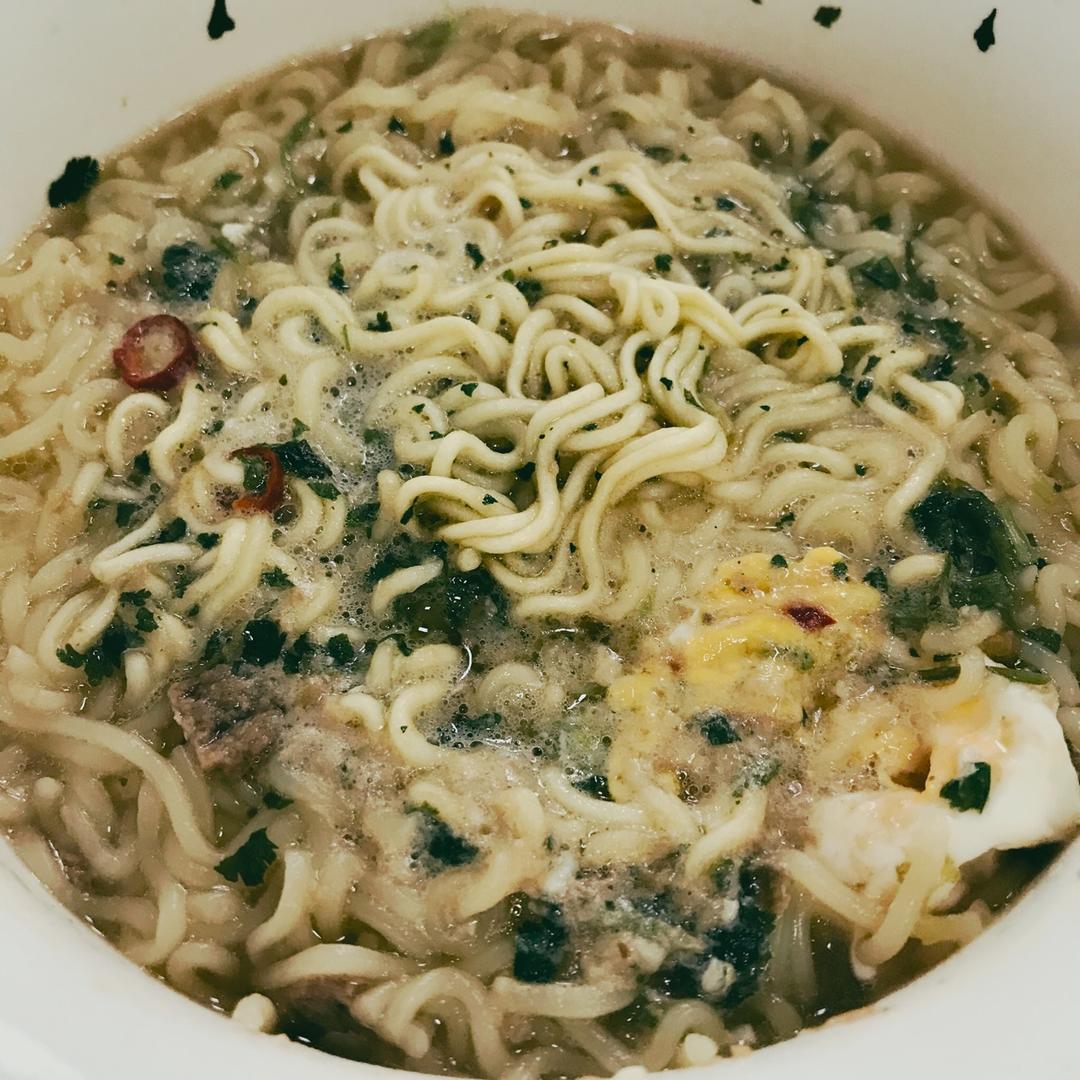 奥运冠军李小鹏的方便面做法（搬运来的）