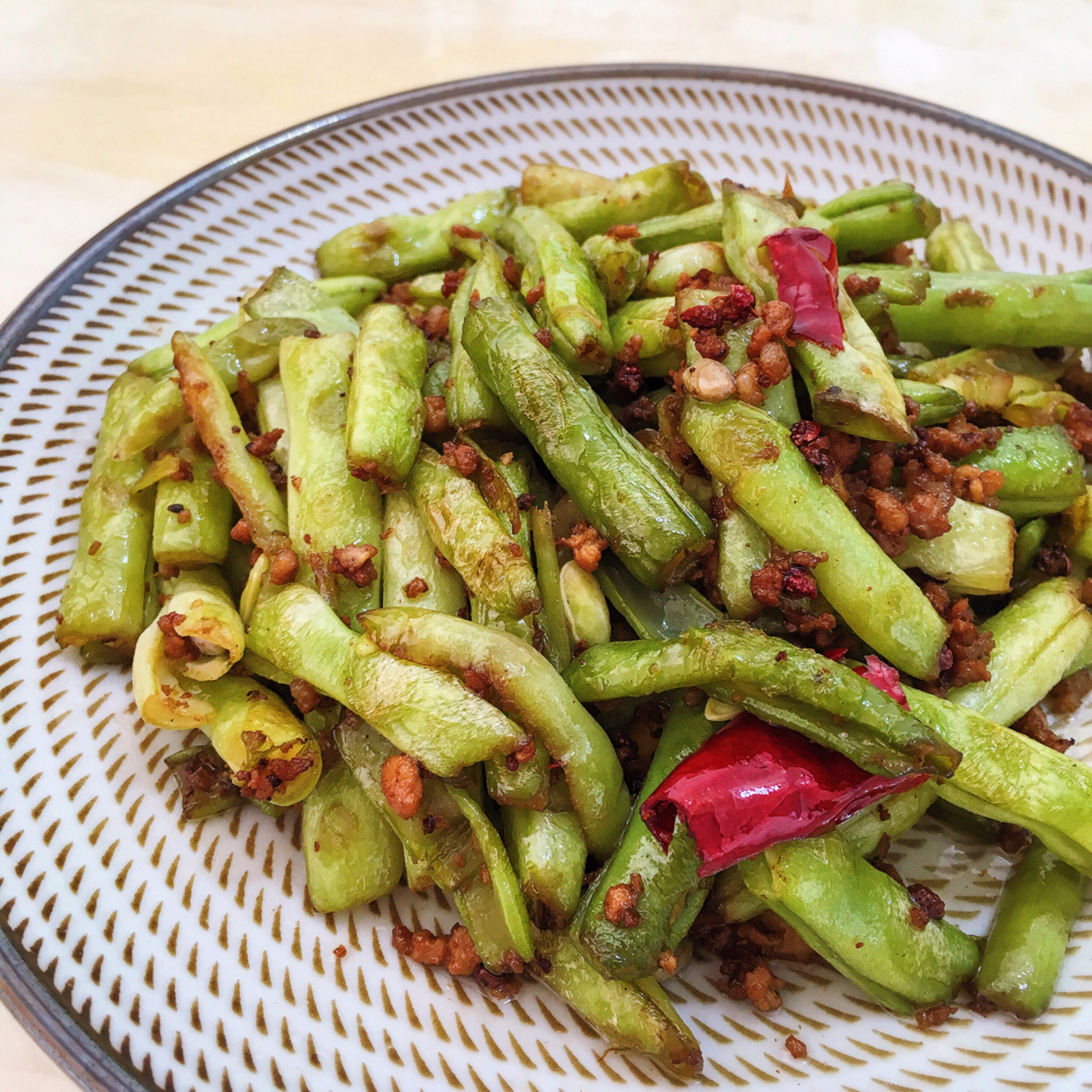 干煸芸豆 Dry Fry Bean