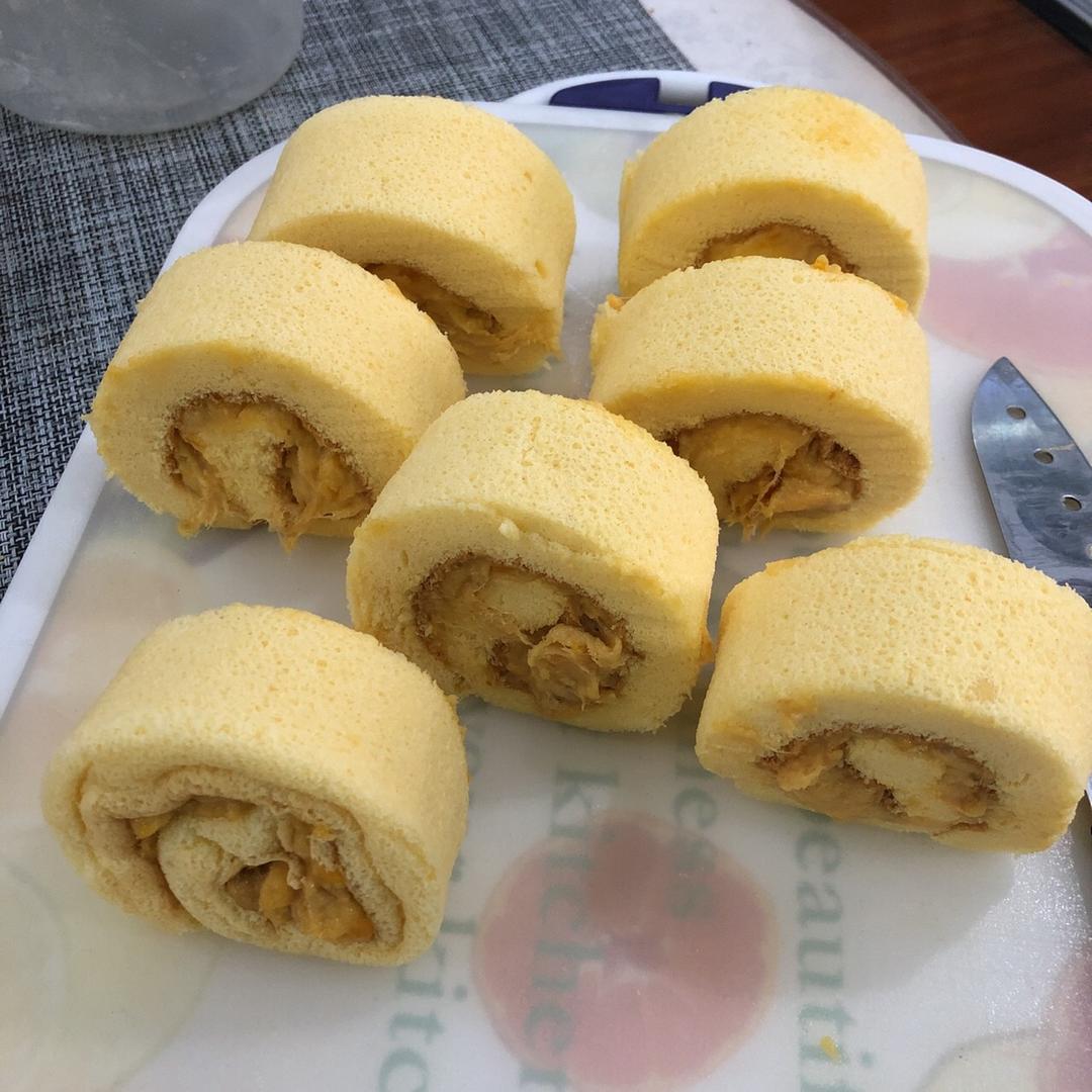 蛋糕卷，肉松蛋糕卷，网红贝贝肉松卷