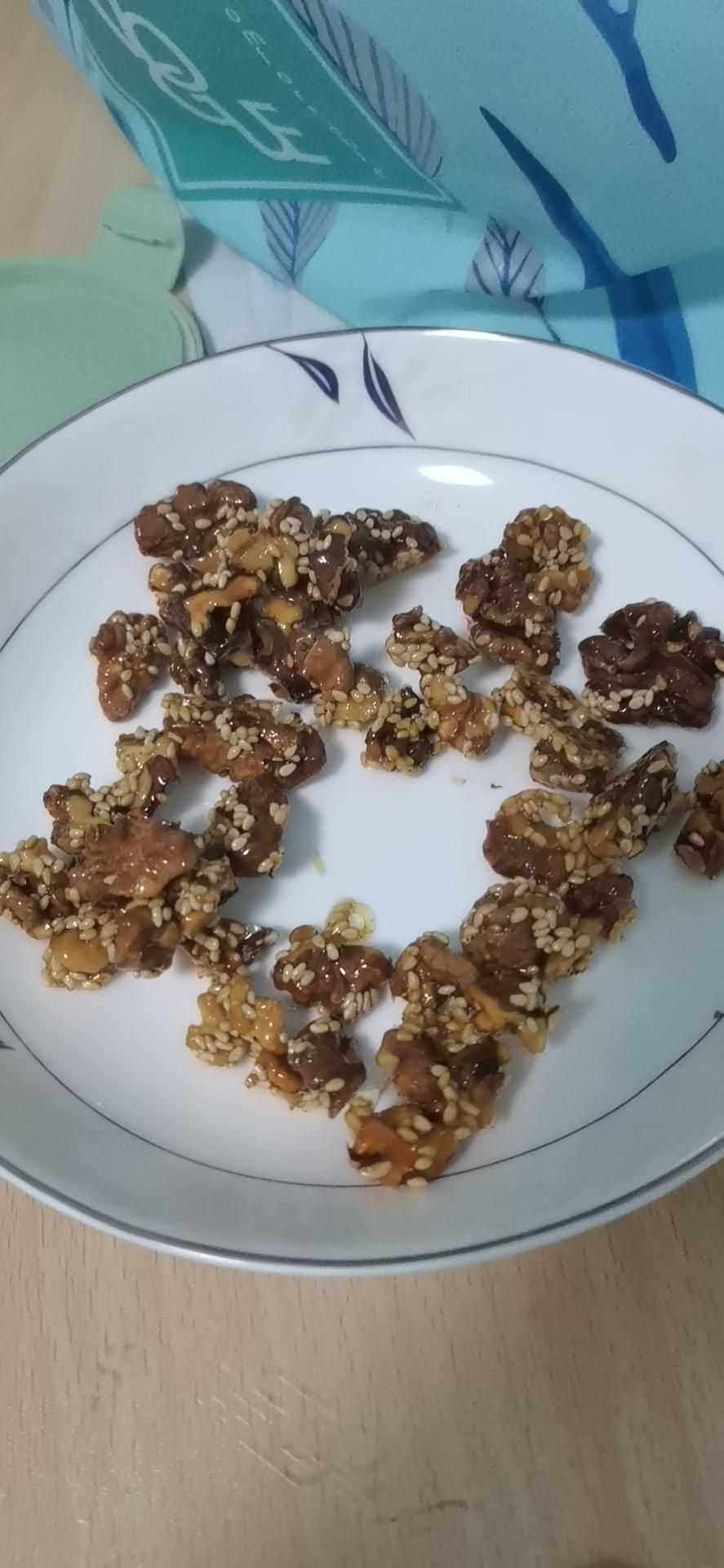 超简单懒人琥珀核桃（非油炸）