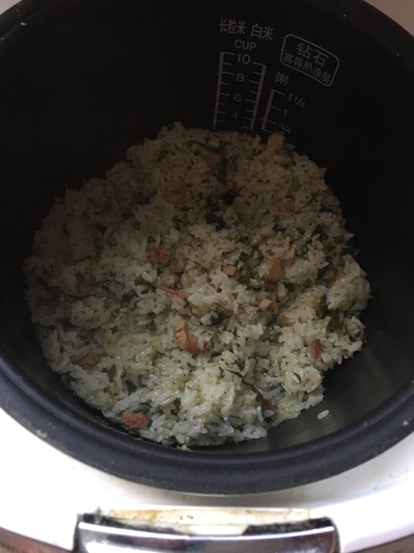 上海菜饭/上海咸酸饭（电饭煲版）