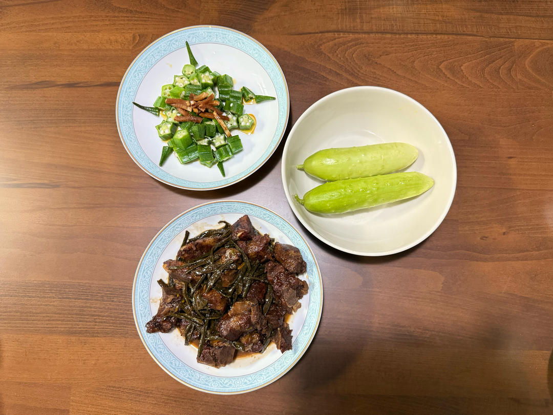 红焖小排炖土豆豆角