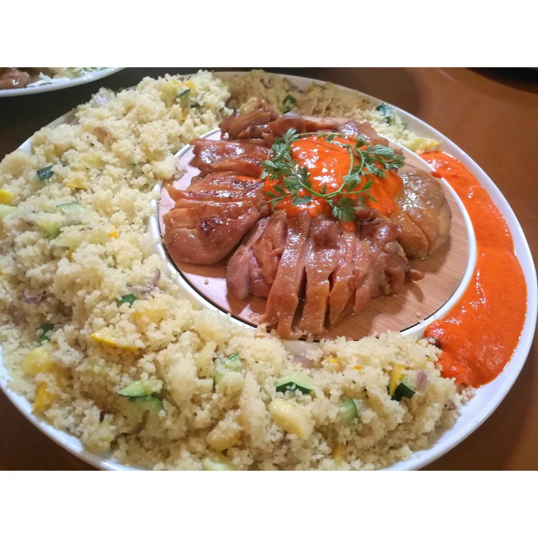 【食材包操作说明】时蔬煎鸡腿配中东小米