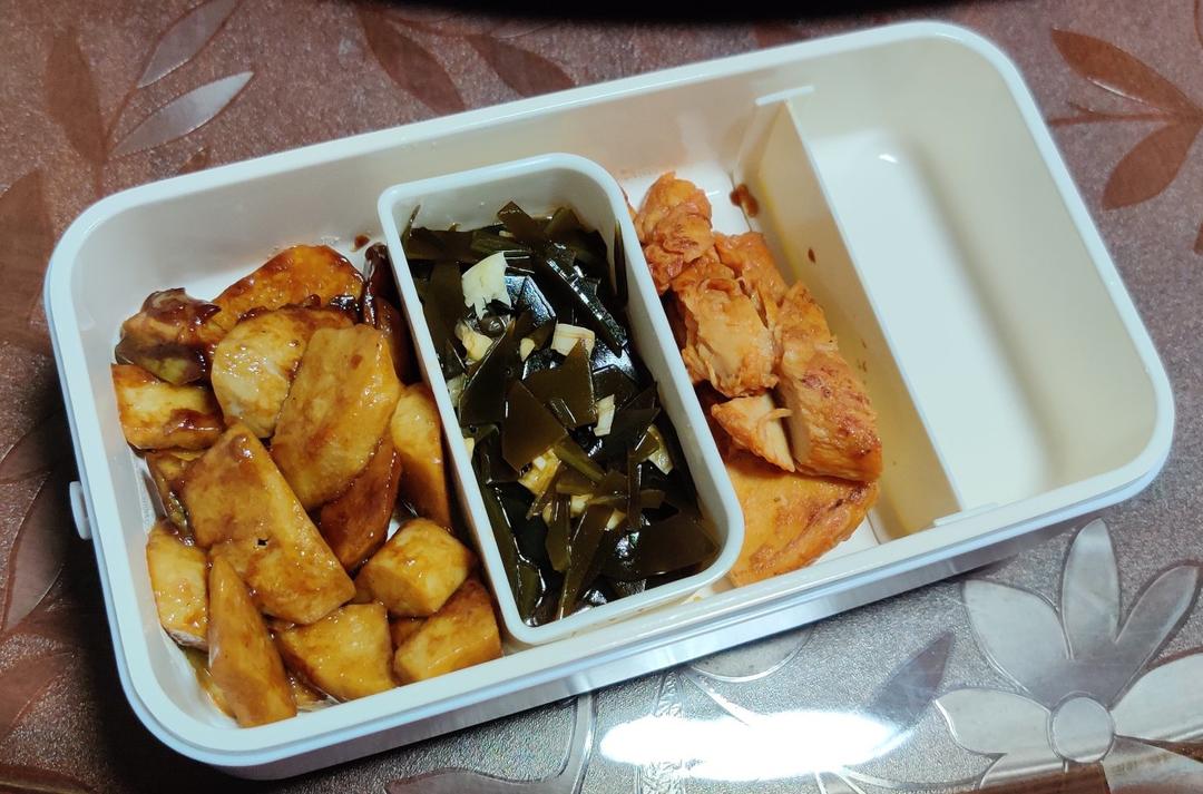 焖煎豆腐