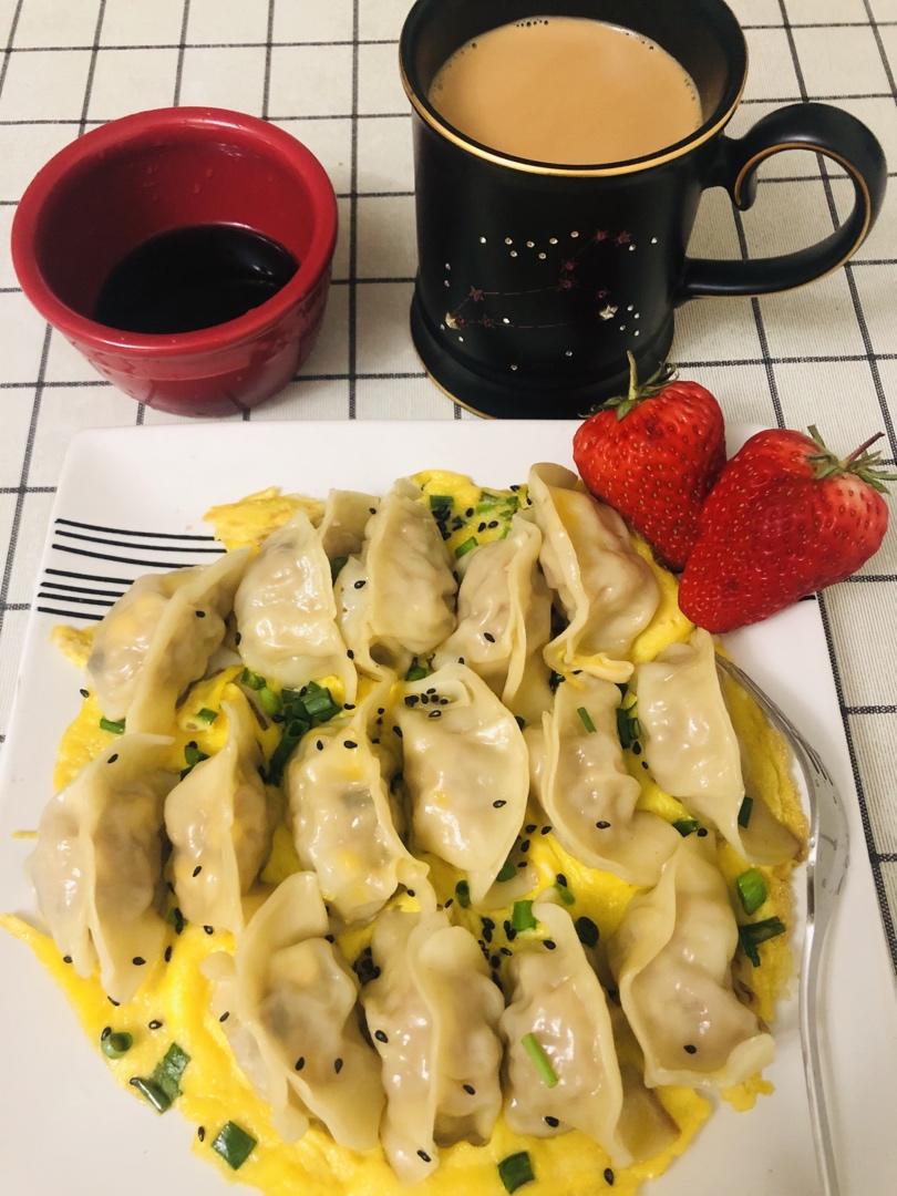 懒人快手抱蛋煎饺