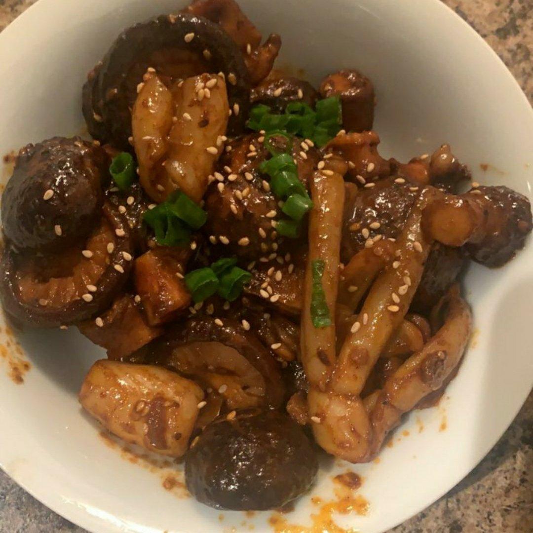 烤鱿鱼（烤箱版）秒杀铁板烧