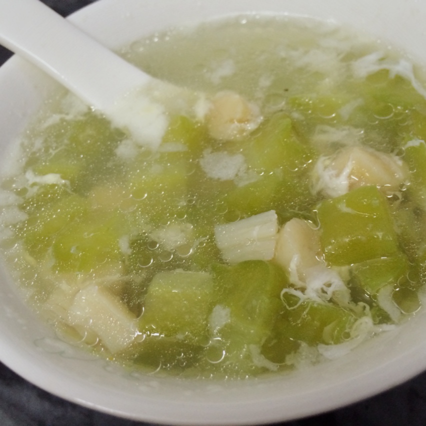 干贝苦瓜羹