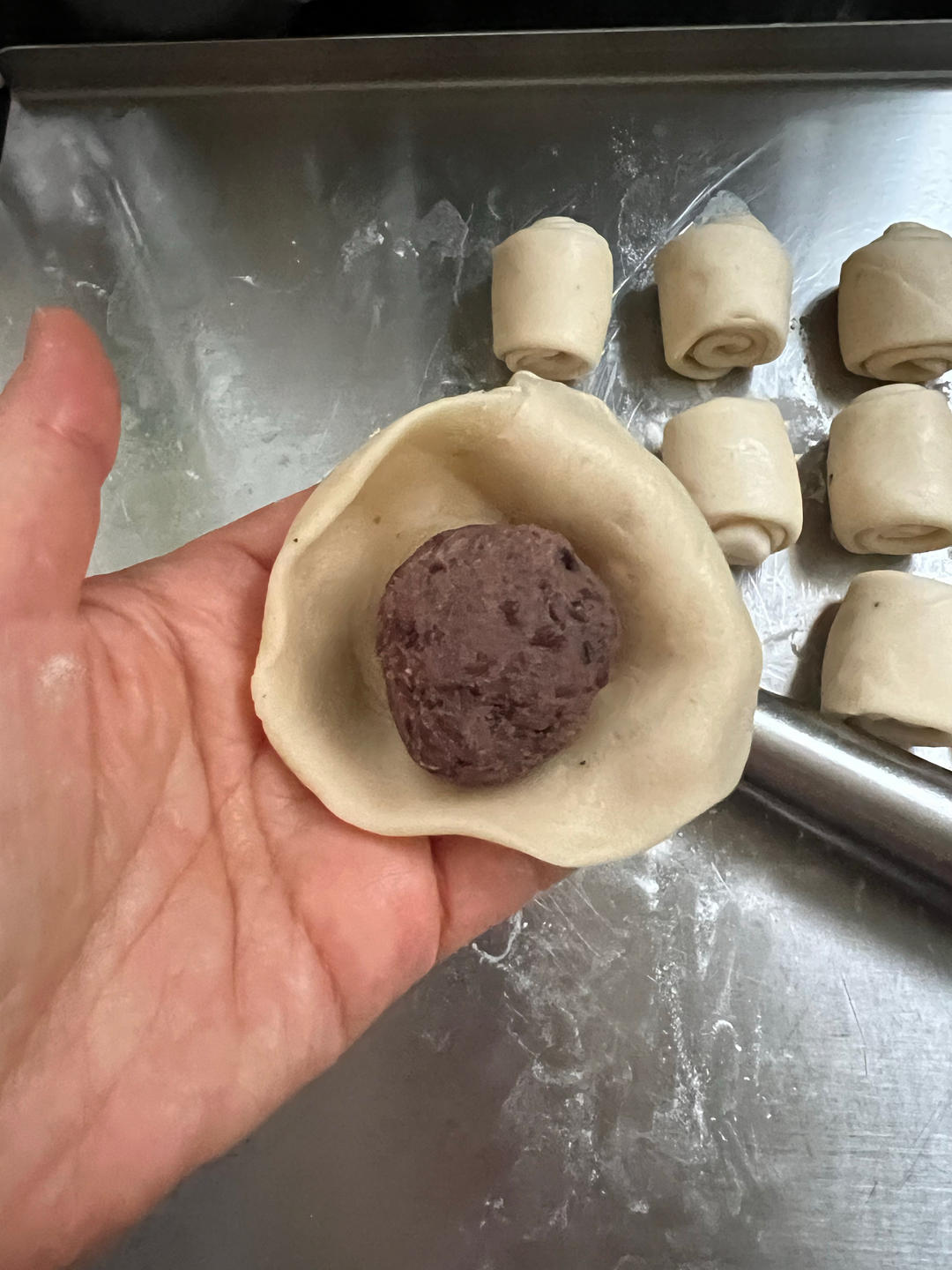 纯奶手撕吐司的做法 步骤1