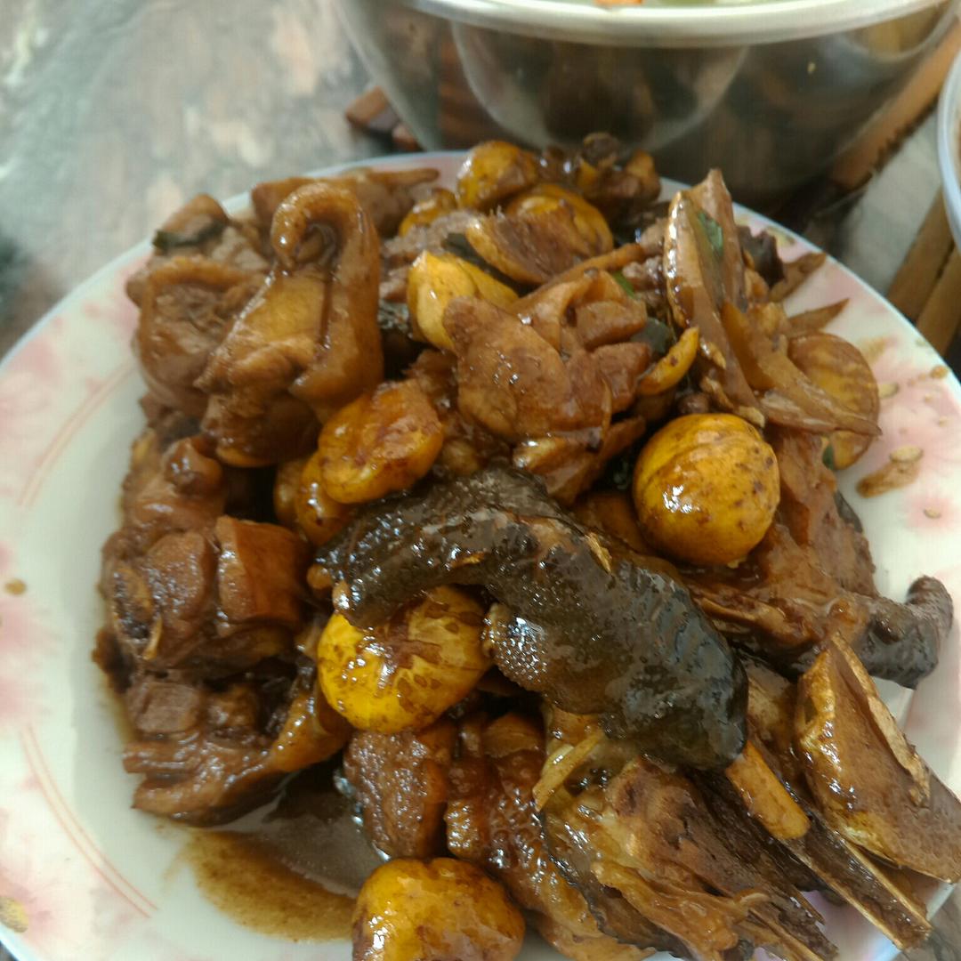 手机用户64032xcf做的栗子炒鸡