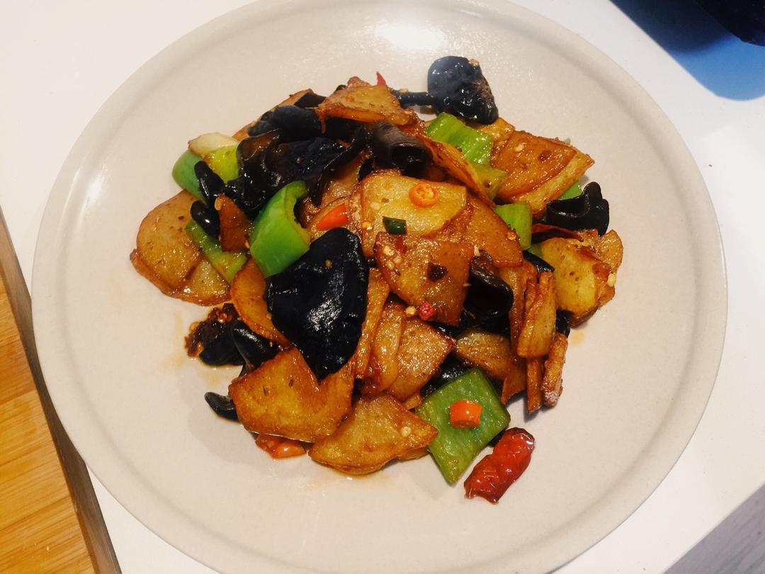 干锅土豆片