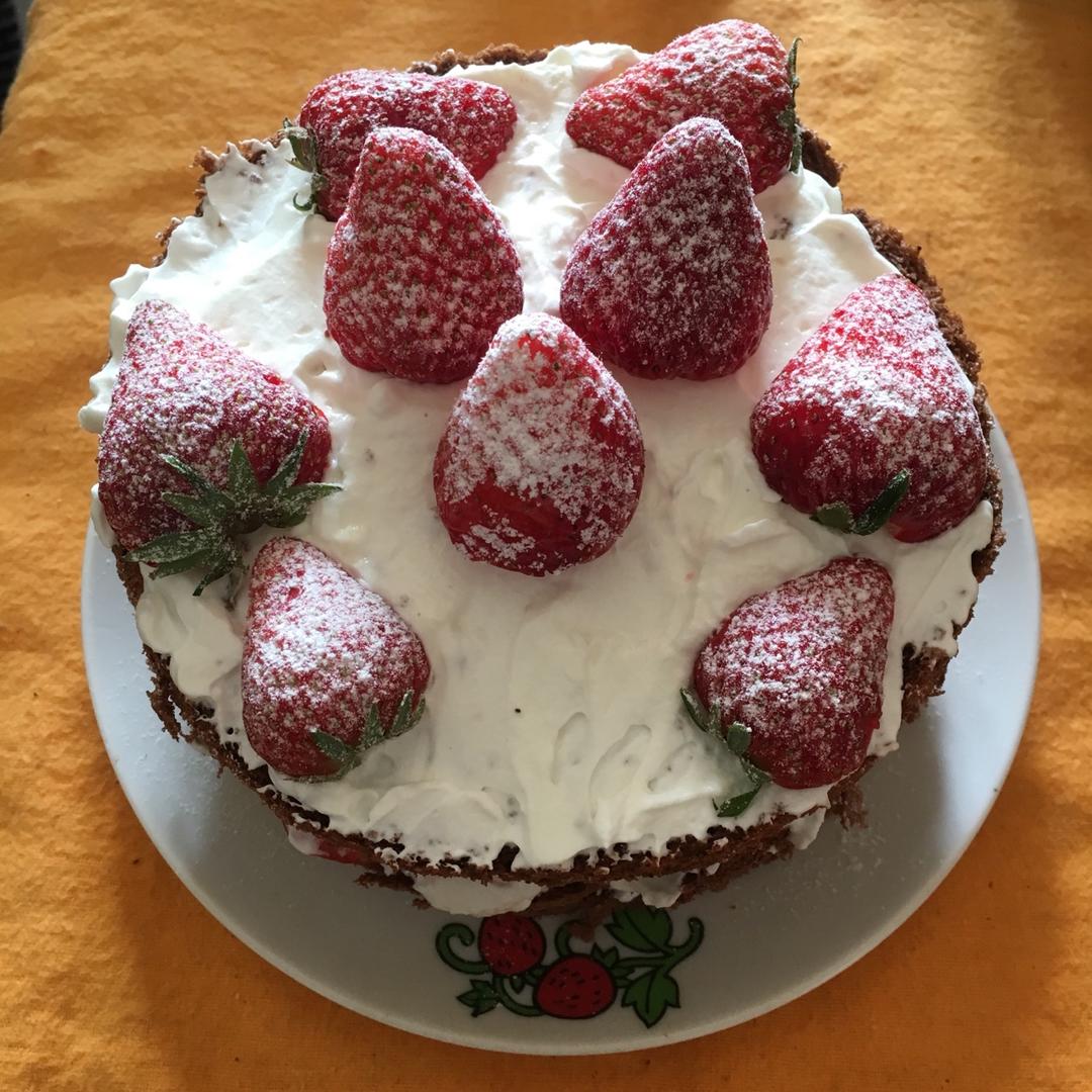 圣诞呆萌裸蛋糕