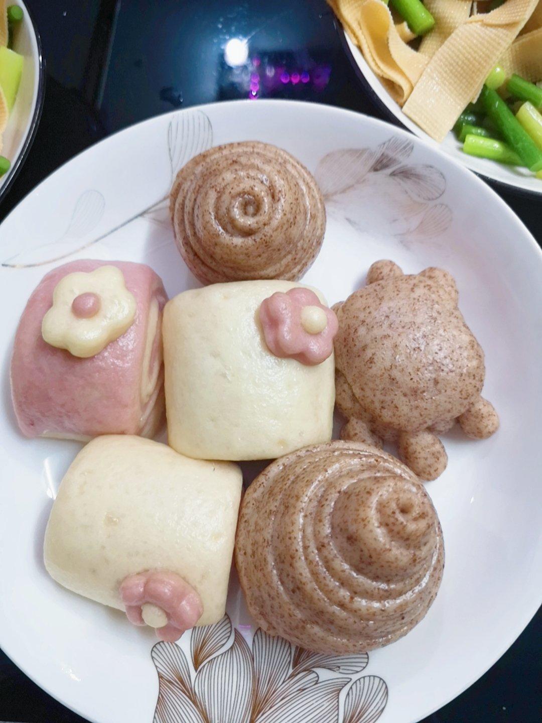 营养美味奶酪馒头