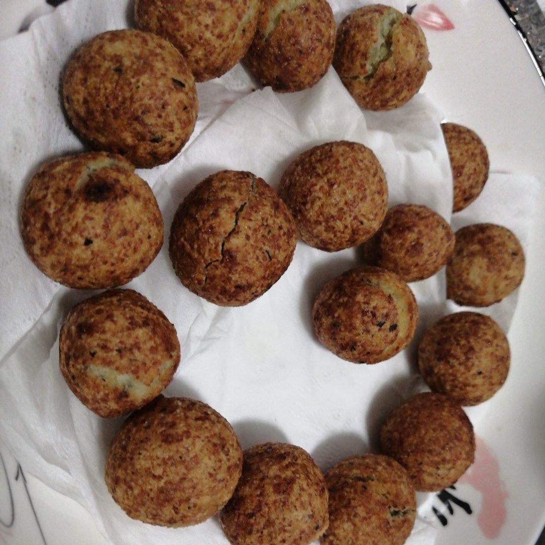 爱喝豆浆 更爱豆浆渣丸子