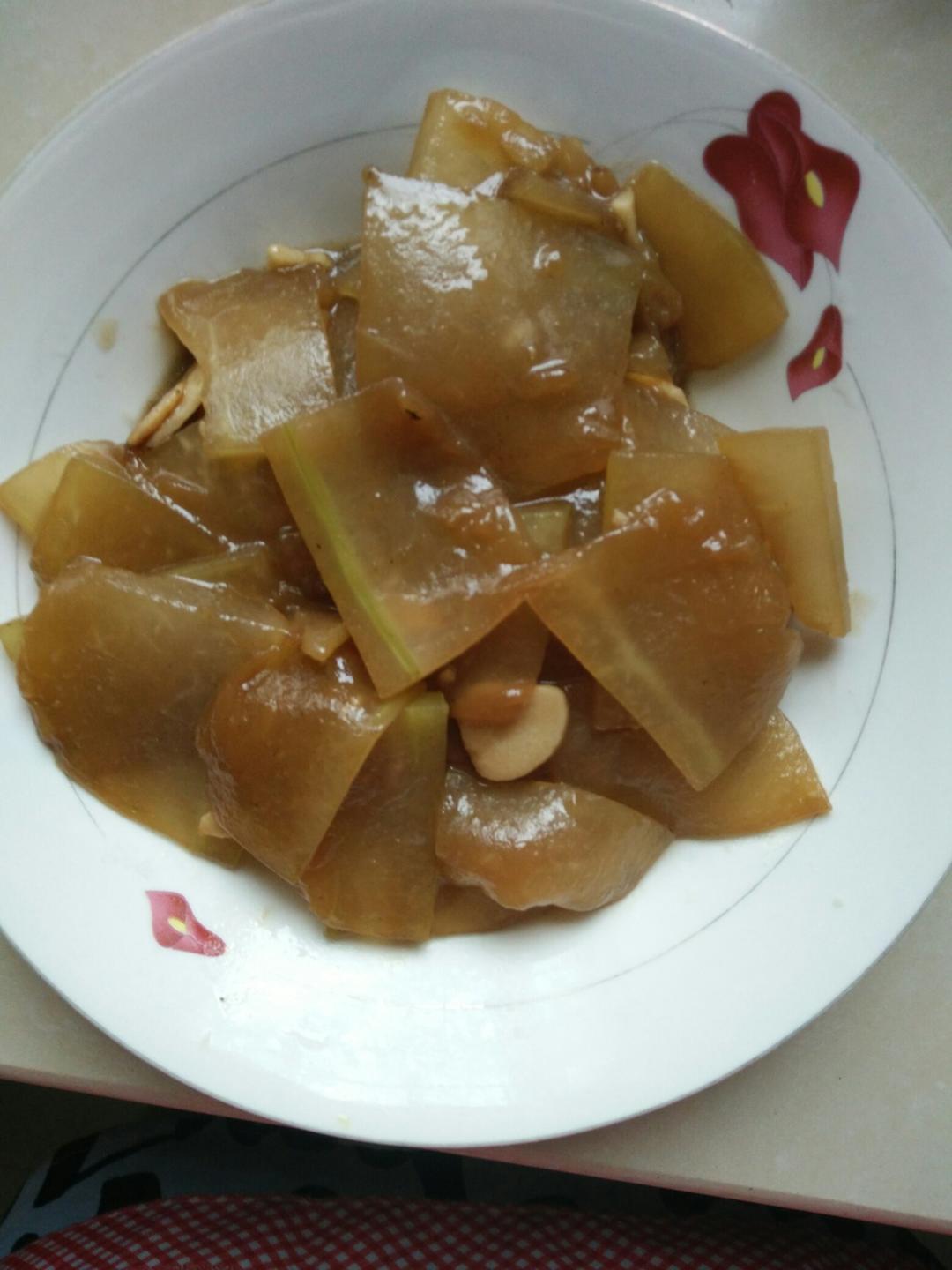 蚝油焖冬瓜