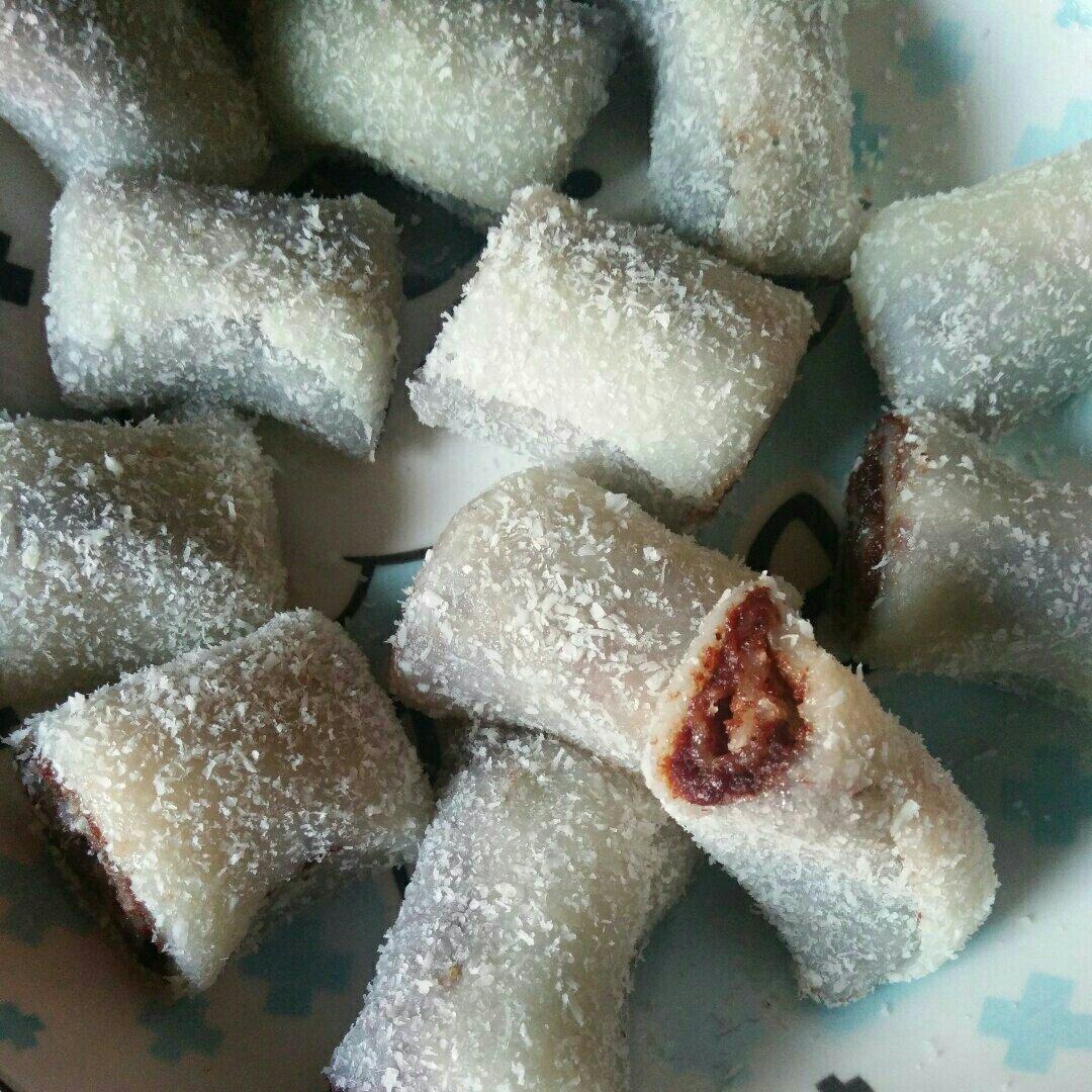 糯米豆沙卷