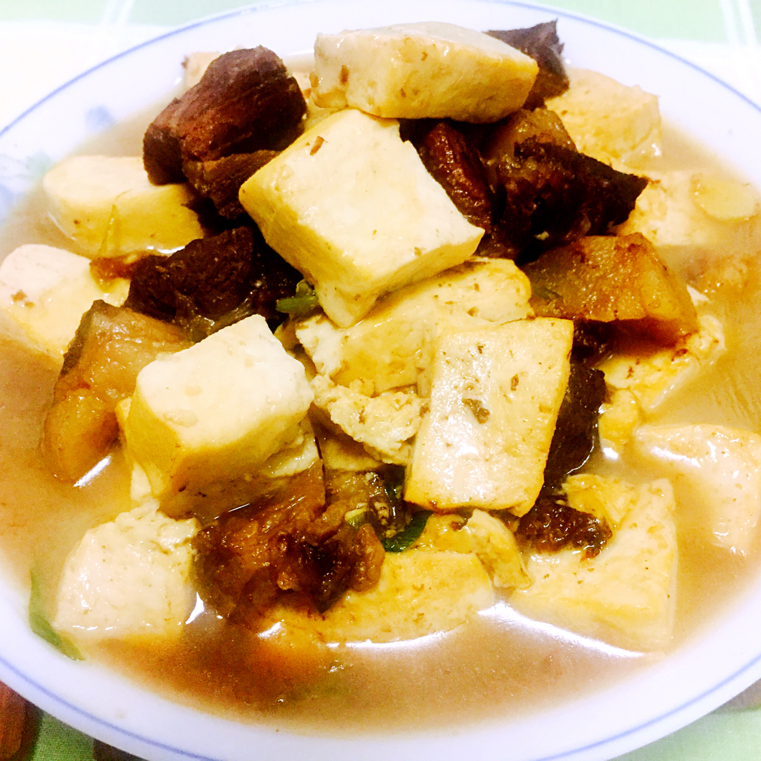 红烧豆腐