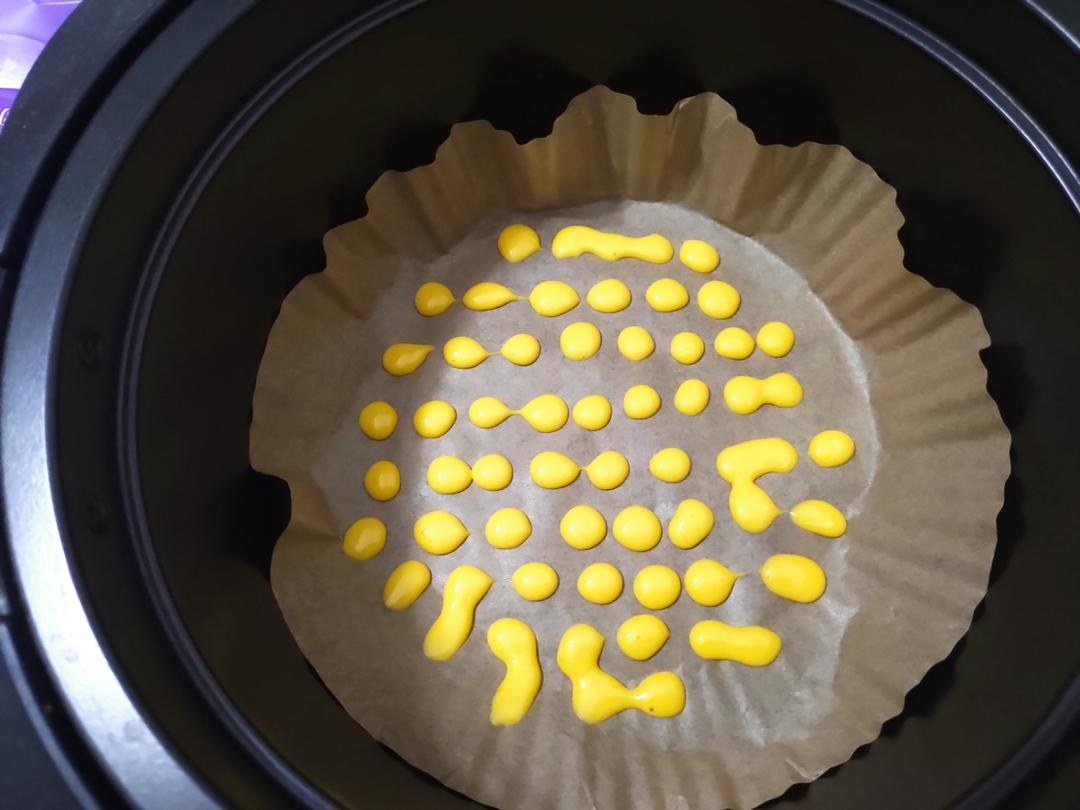 空气炸锅蛋黄溶豆