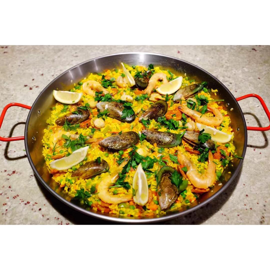 【曼食慢语】Seafood Paella 西班牙海鲜饭