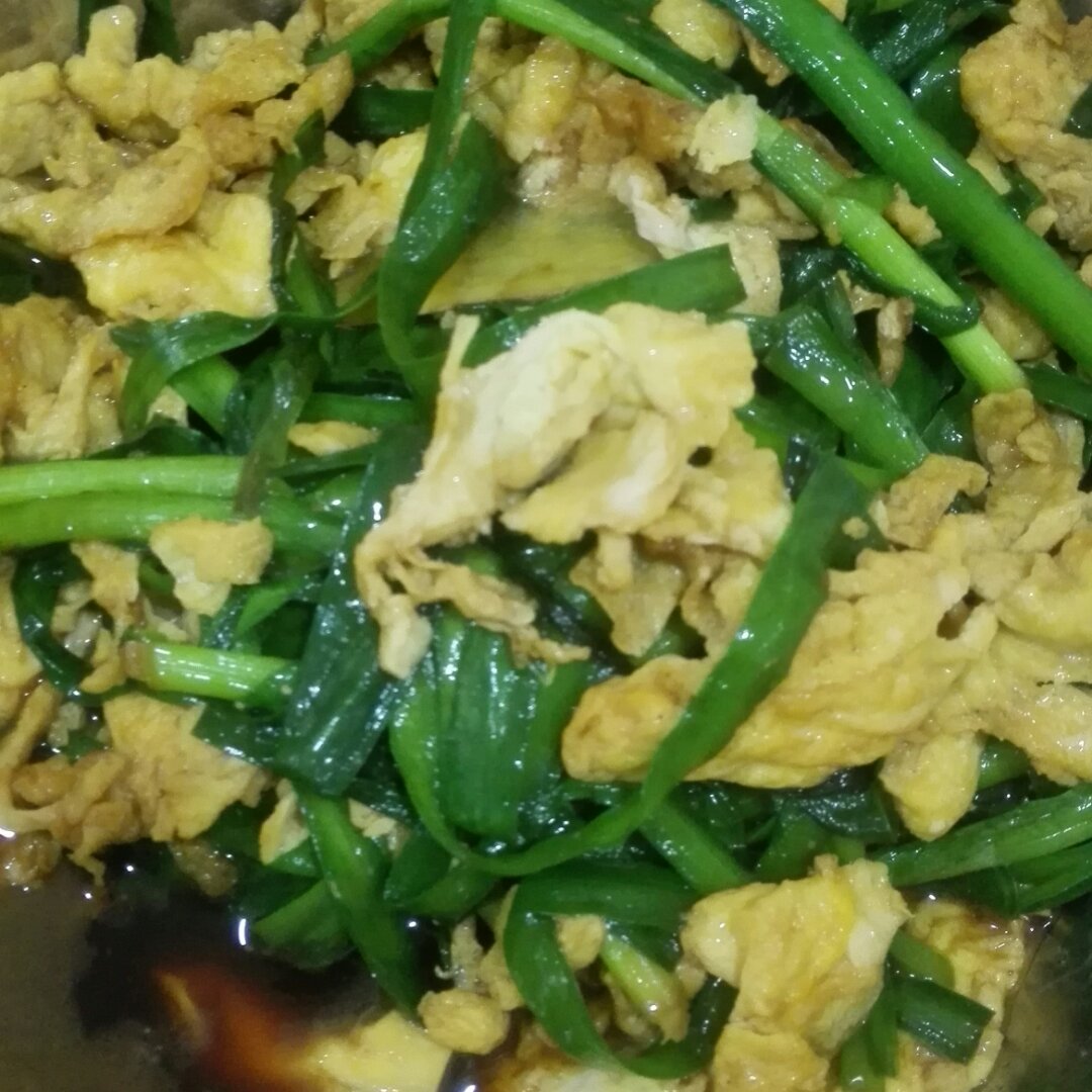 韭菜炒鸡蛋