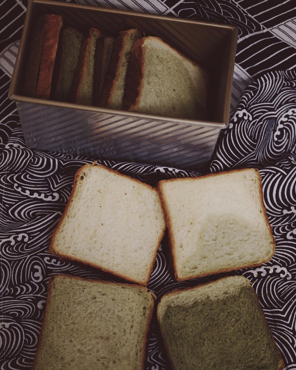 渐变抹茶吐司