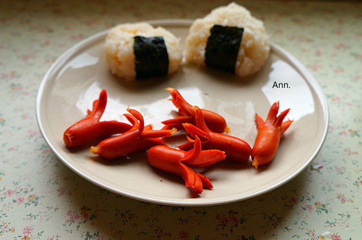 红色香肠(章鱼小香肠)